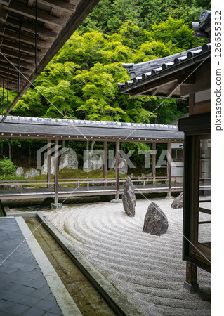 The beautiful greenery of Kanyo-ji Temple in early summer 126655312