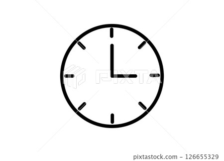 Clock icon 126655329