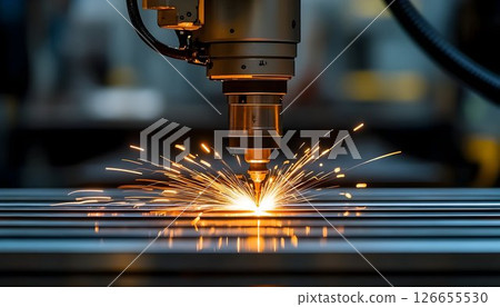 High-Precision Laser Cutting of Metal Sheets in Modern Industry High-Precision Laser Cutting of Metal Sheets in Modern Industry 126655530