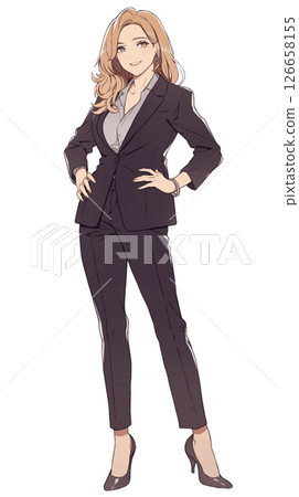 一個穿西裝的女人 126658155