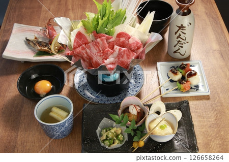 以壽喜燒為主的懷石料理3 以壽喜燒為主的懷石料理3 126658264