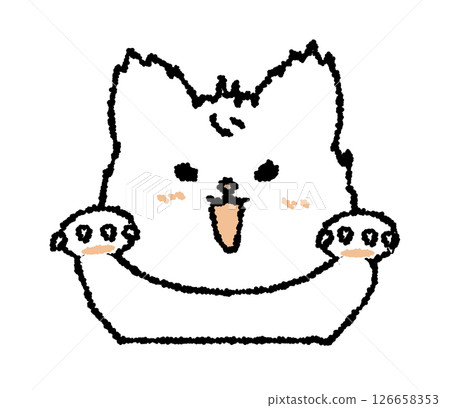 Angry and threatening cat Angry and threatening cat 126658353