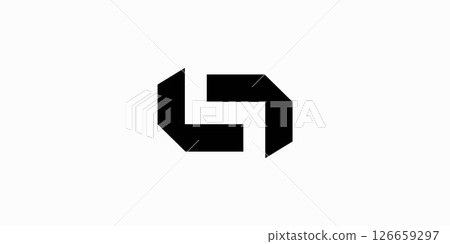 Modern and simple S logo design Modern and simple S logo design 126659297