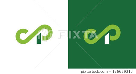 The infinity logo CP modern and natural 126659313