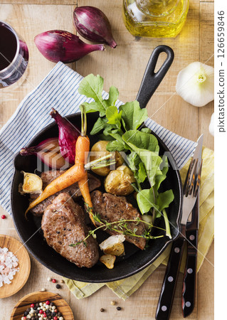 Beef tenderloin steak Beef tenderloin steak 126659846