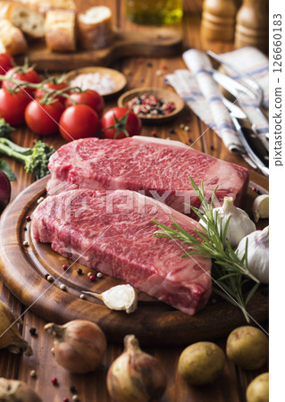 牛排肉/和牛裡肌 牛排肉/和牛裡肌 126660183