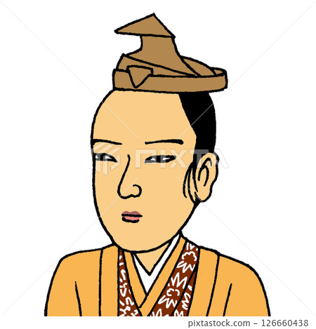 Akechi Mitsuhide color deformed illustration 126660438