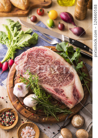 牛排肉/和牛裡肌 126660588