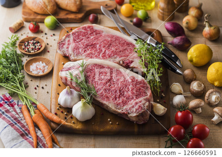 牛排肉/和牛裡肌 126660591