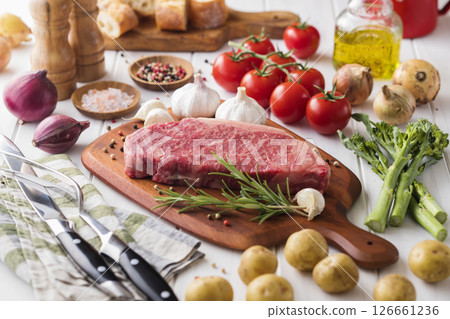牛排肉/和牛裡肌 牛排肉/和牛裡肌 126661236