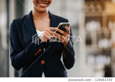 Working woman concept a female manager attending video conference and holding tablet, smatrphone and cup of coffee in office Working woman concept a female manager attending video conference and holding tablet, smatrphone and cup of coffee in office 126661350