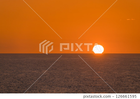 [從向日葵出發前往札幌大洗的日出] 126661595