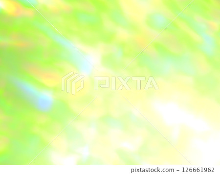 新鮮綠葉的模糊影像 126661962