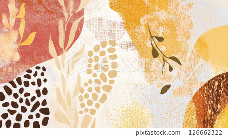 African motif pattern with colorful and intricate design, texture, suitable for background 126662322