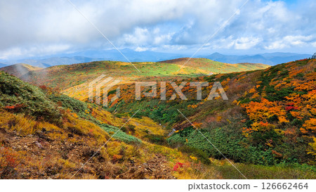Climbing Mount Kurikoma in autumn (Ubunuma to Higashi-Kurikoma) 126662464