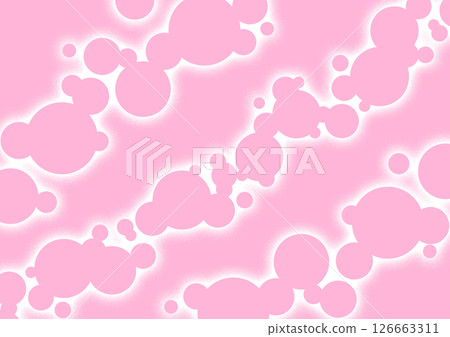 Circle light tone pink background graphic illustration 126663311