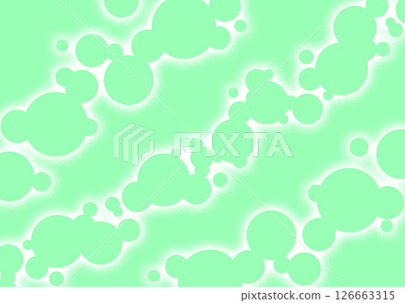 圓形淺色綠色背景圖形插圖 126663315