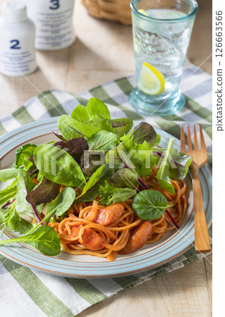Neapolitan with plenty of baby leaves 126663566