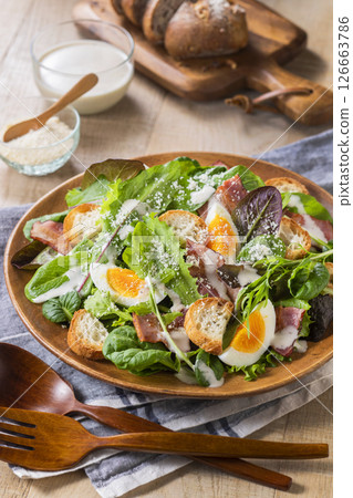 嫩葉凱薩沙拉 126663786