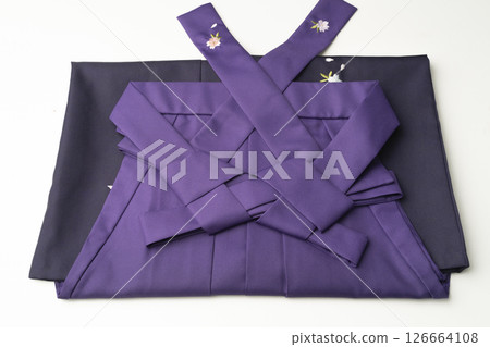 女士袴 畢業袴 袴帶的摺疊方法 女士袴 畢業袴 袴帶的摺疊方法 126664108