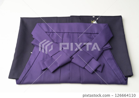 女士袴 畢業袴 袴帶的摺疊方法 女士袴 畢業袴 袴帶的摺疊方法 126664110