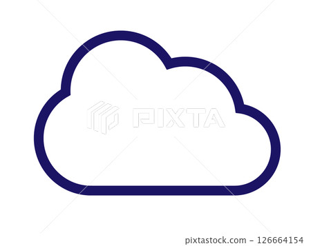 Cloud icon Cloud icon 126664154