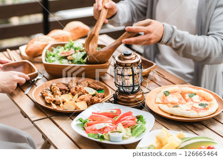 Party food (home parties, balcony camping, glamping) Party food (home parties, balcony camping, glamping) 126665464