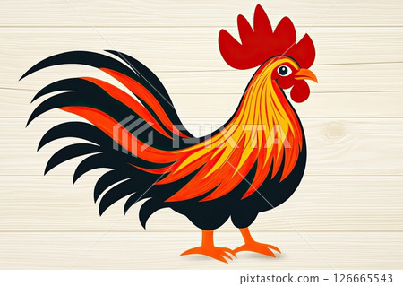 Guava composition with tropical leaves, flowers, and vibrant fruits  126665543