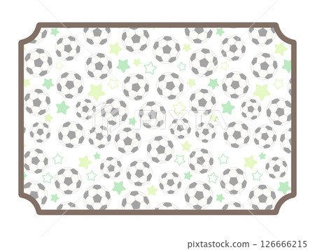 足球框架 126666215