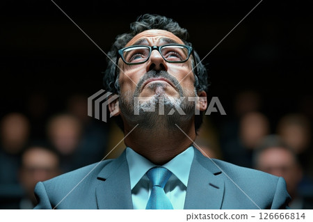 Emotional courtroom testimony evokes deep emotions from attendees during the trial 126666814
