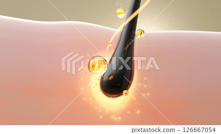 高滲透頭皮護理，將黃金成分包裹在頭髮周圍，幫助頭髮強韌生長 126667054