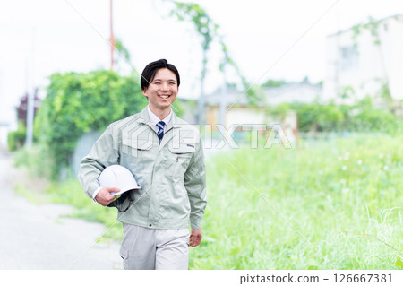 步行工人 126667381