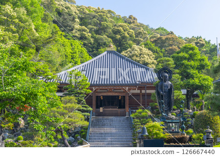 Kiyoharajin Seichoji Temple - Main Hall and Ichigan Jizo Statue Kiyoharajin Seichoji Temple - Main Hall and Ichigan Jizo Statue 126667440