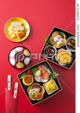 New Year dishes New Year dishes 126667530