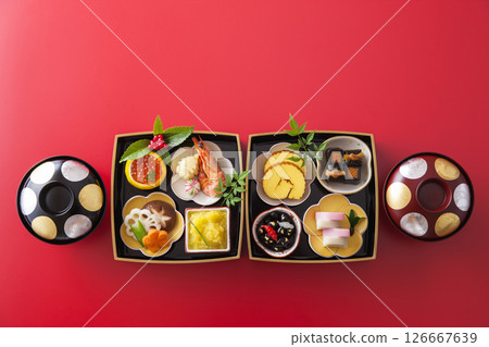 New Year dishes  126667639