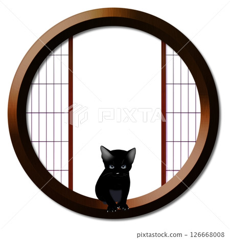 圓窗和小貓 圓窗和小貓 126668008