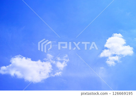 Blue sky and cloud image Blue sky and cloud image 126669195