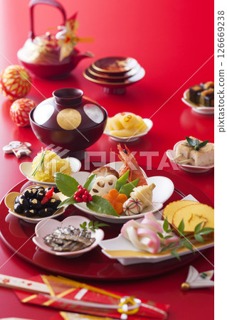 New Year dishes  126669238