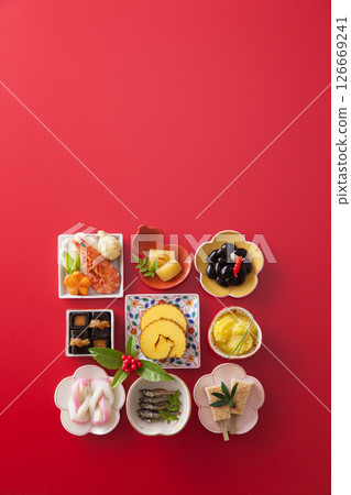 New Year dishes New Year dishes 126669241