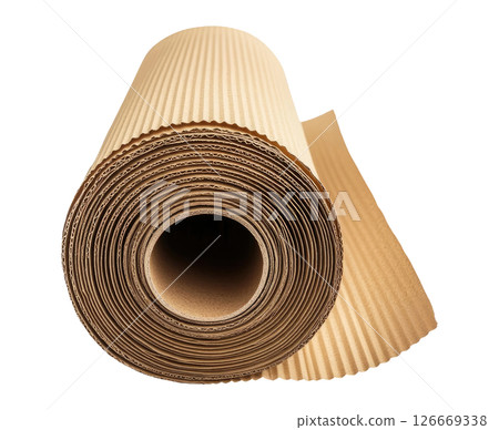 Roll of cardboard Roll of cardboard 126669338