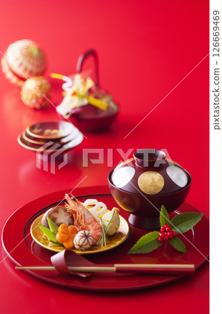 New Year dishes  126669469