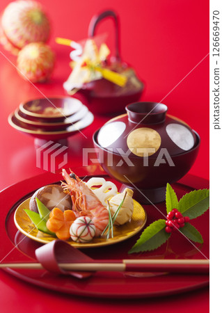 New Year dishes  126669470