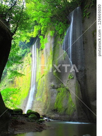 The Yufu River Valley illuminated by sunlight (Yufu City, Beppu City, vertical composition) The Yufu River Valley illuminated by sunlight (Yufu City, Beppu City, vertical composition) 126669880