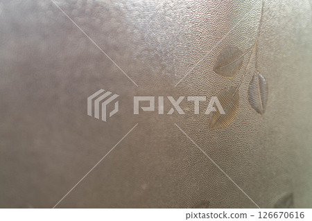 [Retro material] Showa retro frosted glass [Iwate Prefecture] 126670616