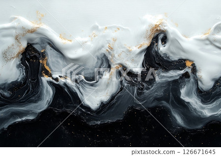 Abstract Foam Waves Abstract Foam Waves 126671645