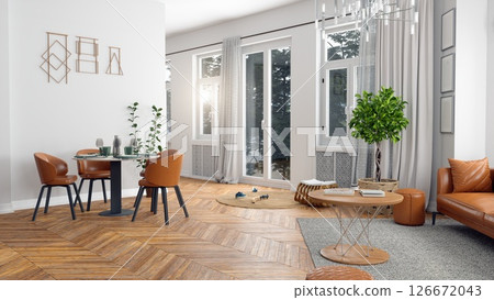 Cozy Living Room Relax 126672043