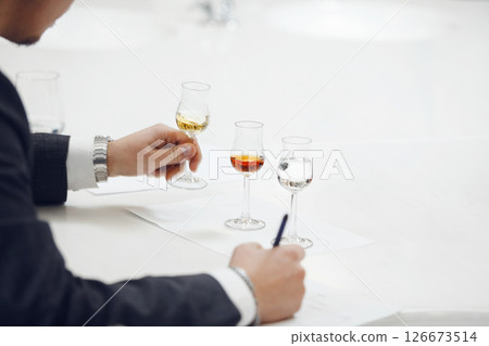 Cavist Championship: The Art of Spirit Tasting, Close up 126673514