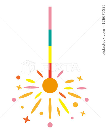 煙火圖示 煙火圖示 126673553