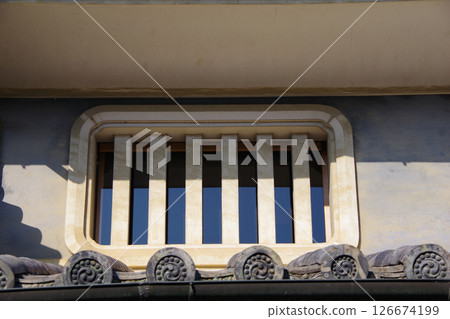 Tokushima Prefecture Mima City Udatsu Townscape Mushikomado Tokushima Prefecture Mima City Udatsu Townscape Mushikomado 126674199