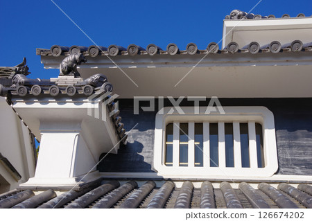 Tokushima Prefecture Mima City Udatsu Townscape Mushikomado Udatsu 126674202